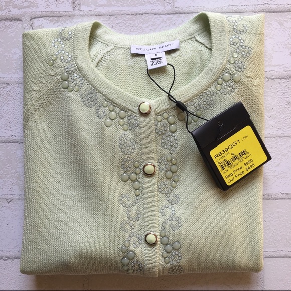 St. John Sweaters - St John Sport Cardigan in Signature Santana Knit